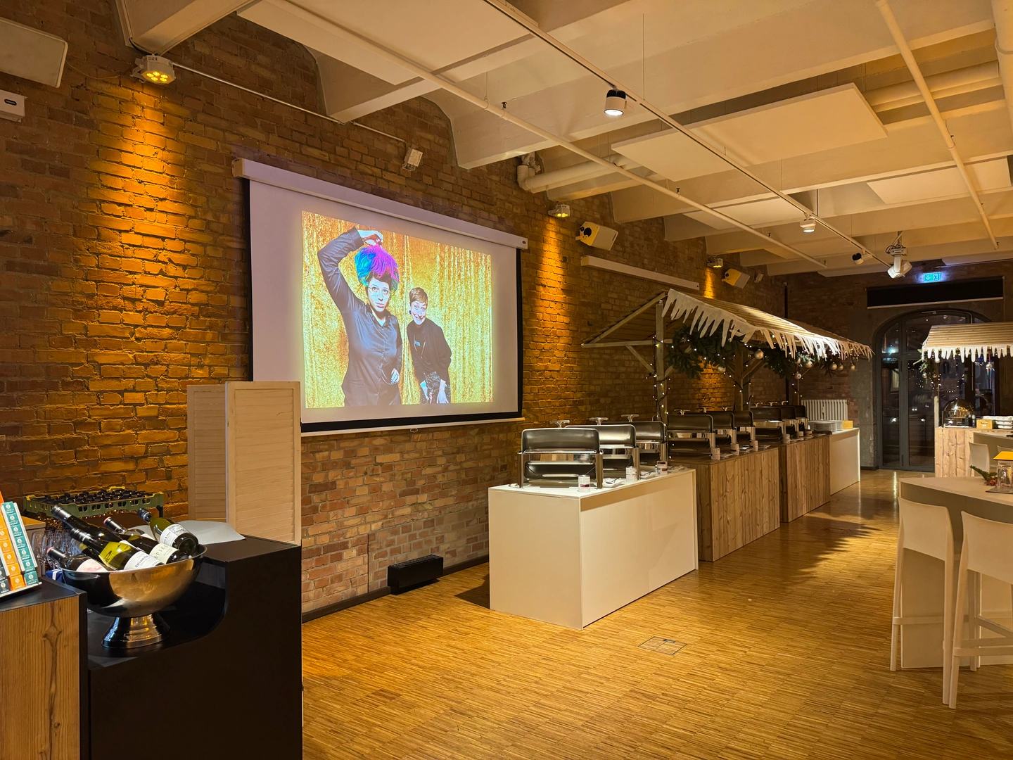 Live-Slideshow auf Beamer